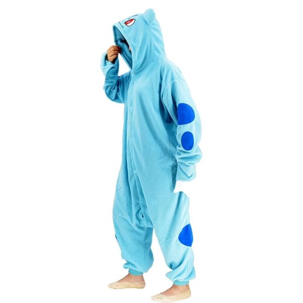 Bulbasaur Onesie for Adults Pajamas Costume