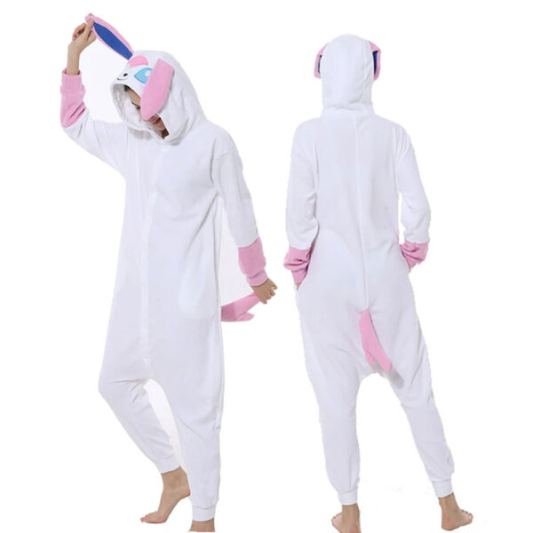 Sylveon Onesie Kigurumi Costume Adult Outfit