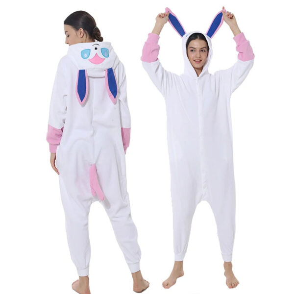 Sylveon Onesie Kigurumi Costume Adult Outfit