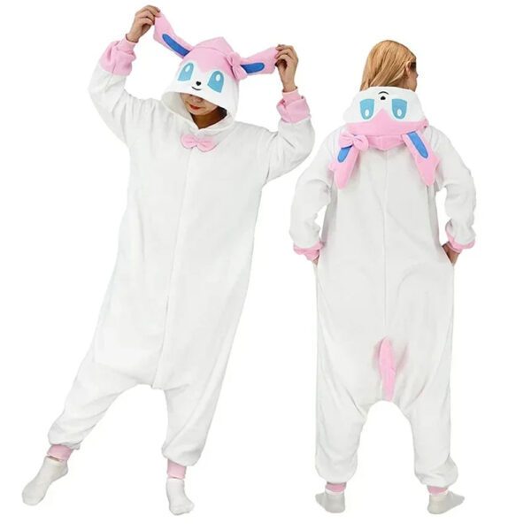 Sylveon Onesie Kigurumi Costume Adult Outfit