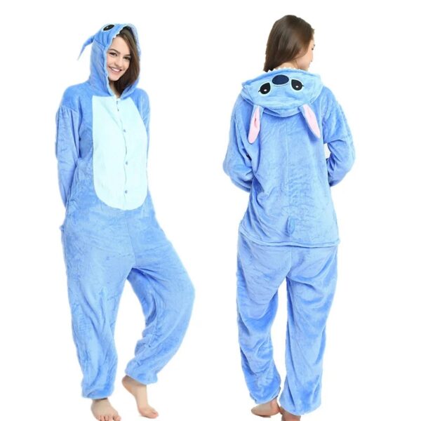 Stitch Onesie Adult One Piece Pajamas