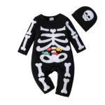 baby skeleton onesie
