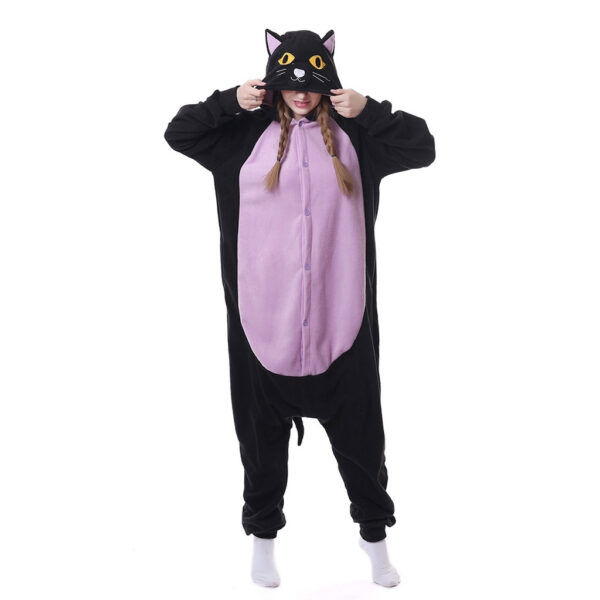 black cat onesies for adults