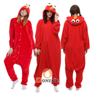 Elmo onesie costume