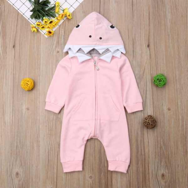 infant shark onesie