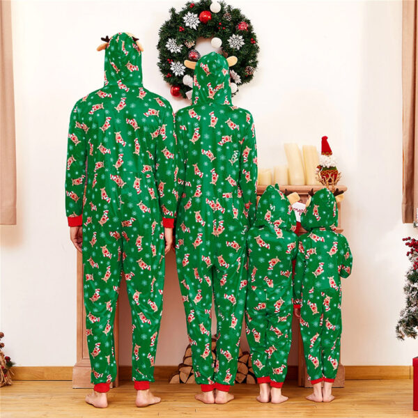 reindeer pajamas for family