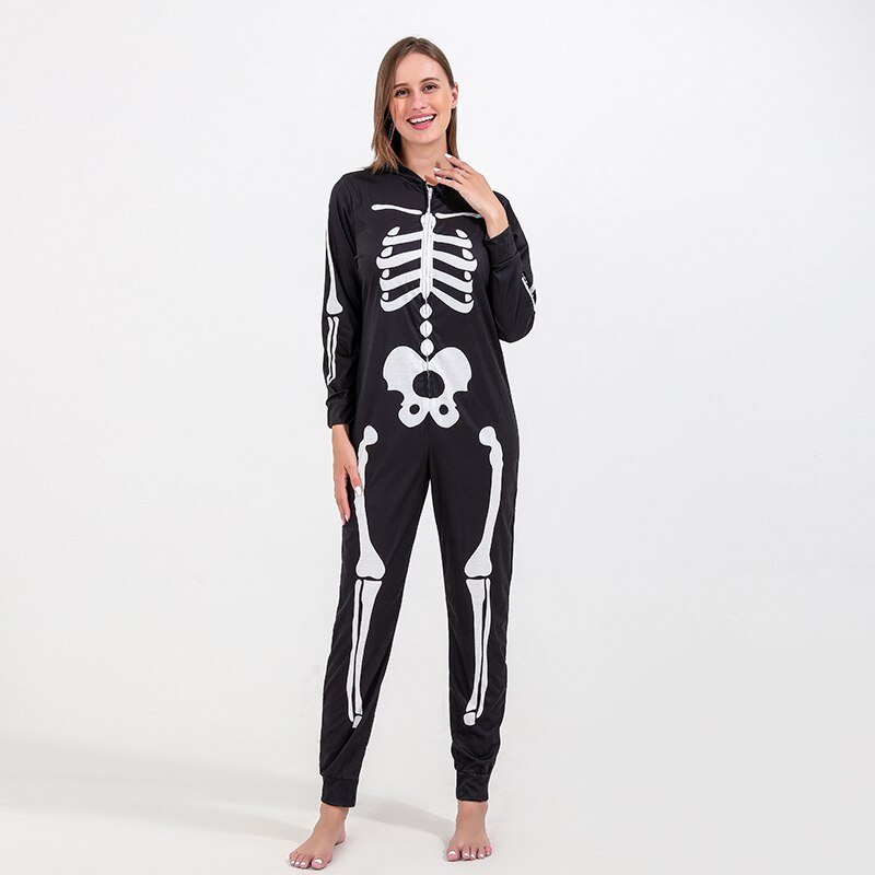 skeleton onesie for adults