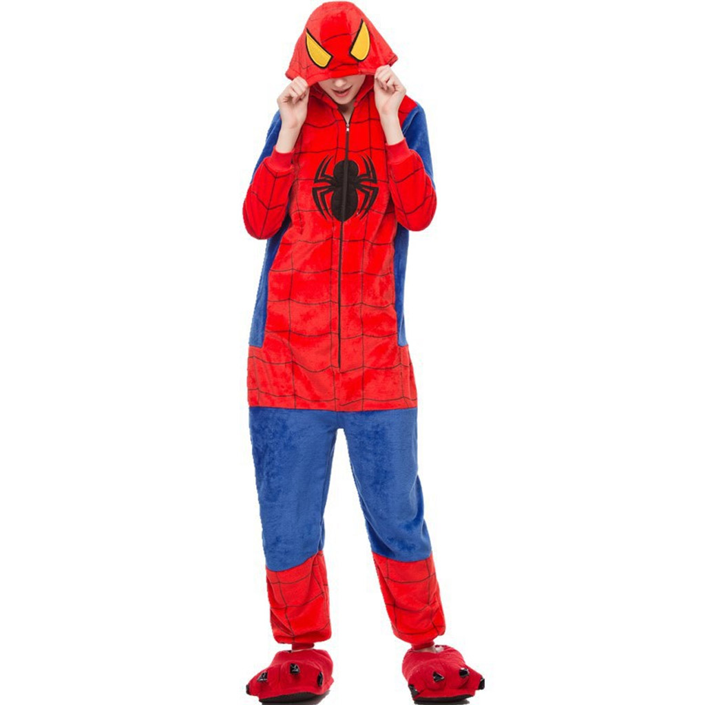 spiderman onesie adult