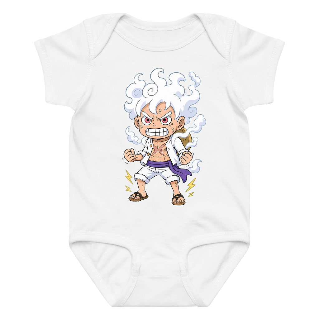 Baby Luffy Gear 5 Onesies for Boys, Girls​