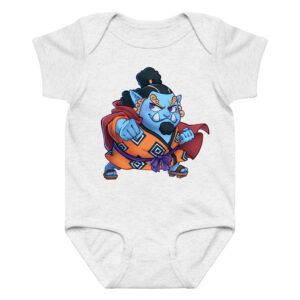 Chibi Jinbe One Piece Baby Onesie