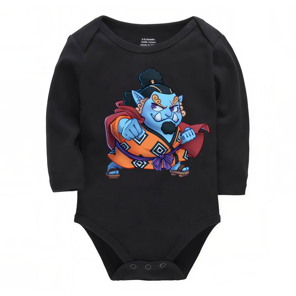 Chibi Jinbe One Piece Baby Onesie Fishman Karate Outfit 10 Chibi Jinbe One Piece Baby Onesie