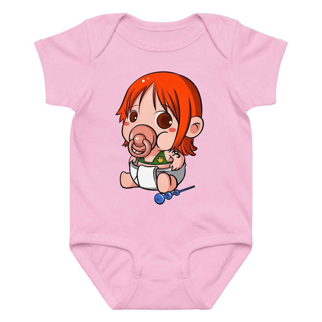 Chibi Nami One Piece Newborn Anime Clothes 0-24M 10 Chibi Nami One Piece Newborn Anime Clothes