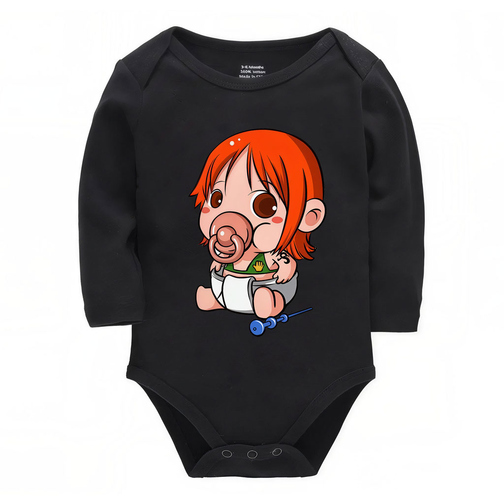 Chibi Nami One Piece Newborn Anime Clothes 0-24M 11 Chibi Nami One Piece Newborn Anime Clothes
