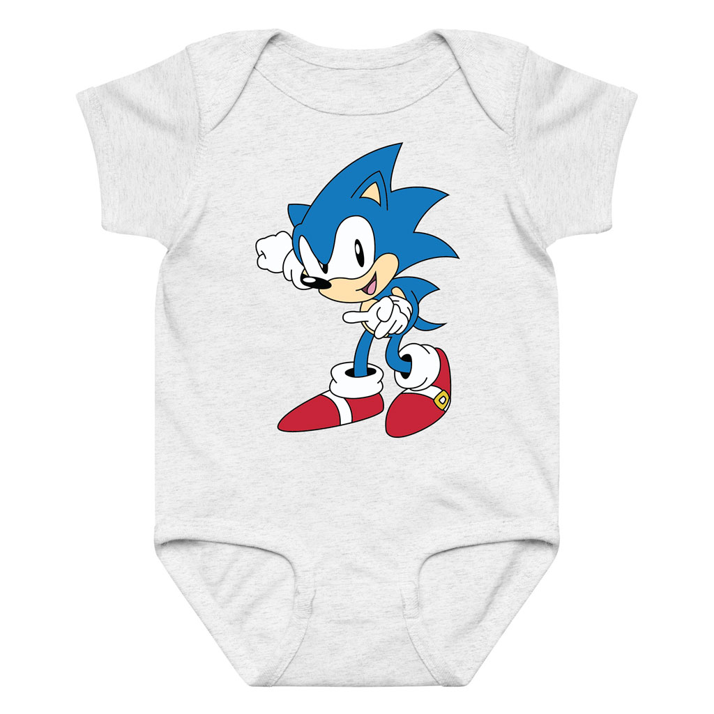 Classic Sonic Baby Onesie – Cute Retro Hedgehog Bodysuit 6 Classic Sonic Baby Onesie – Cute Retro Hedgehog Bodysuit