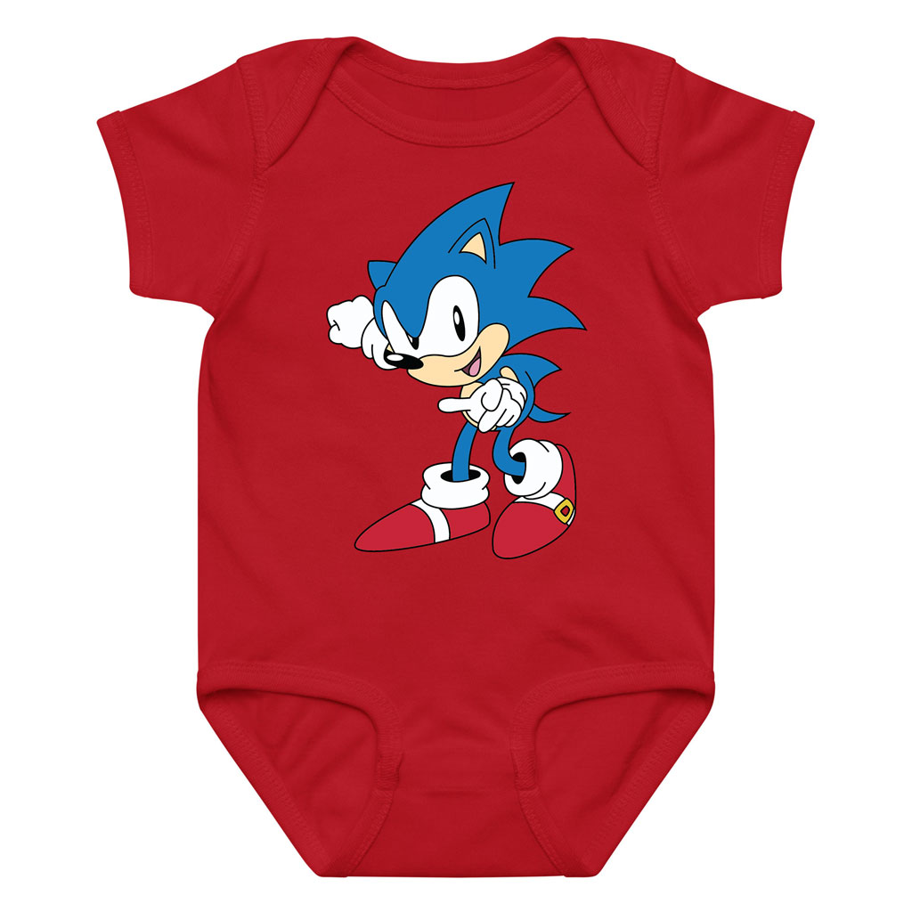 Classic Sonic Baby Onesie – Cute Retro Hedgehog Bodysuit 4 Classic Sonic Baby Onesie – Cute Retro Hedgehog Bodysuit