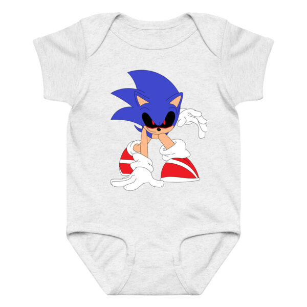 Cool Sonic Baby Romper Onesie Dark Style