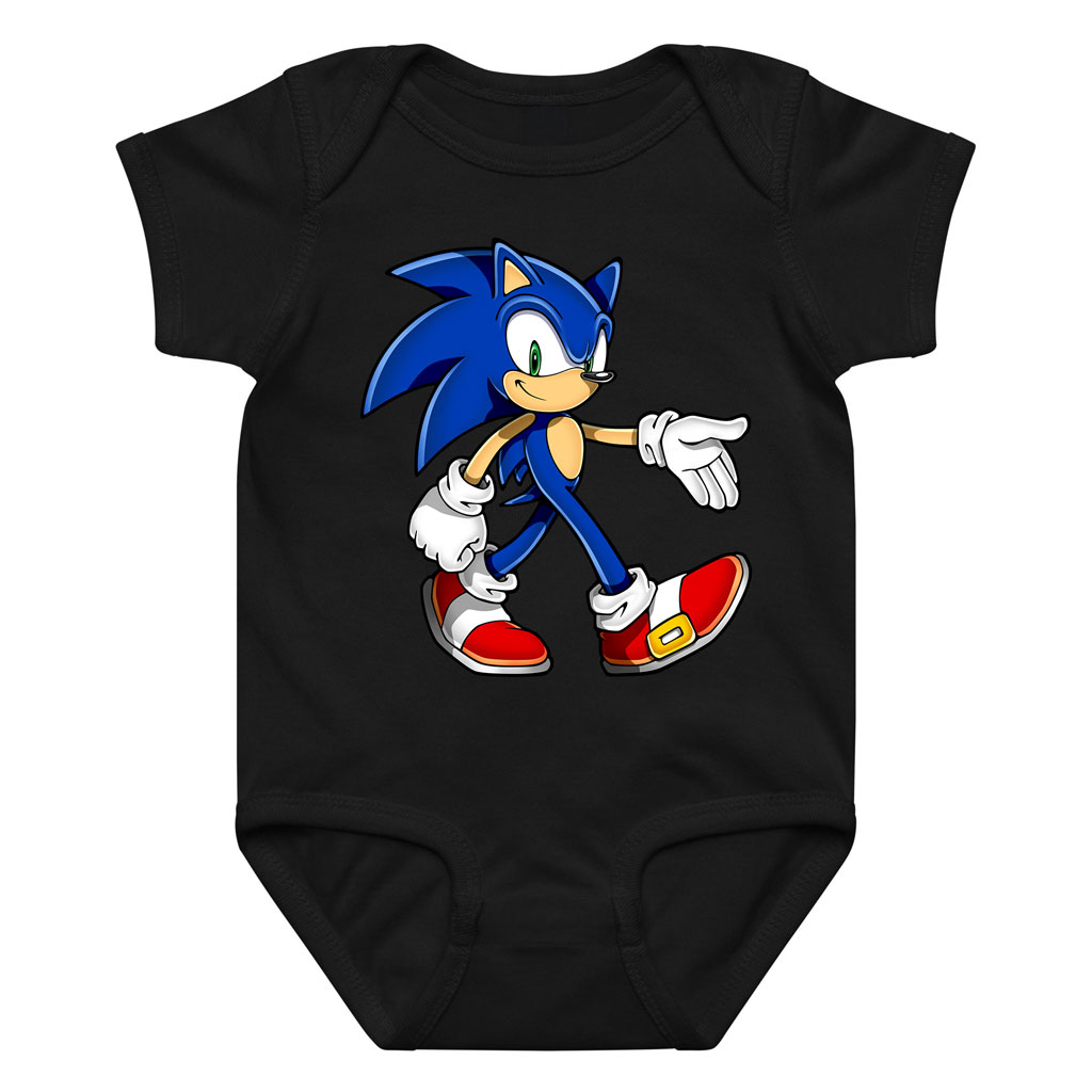Cozy Blue Hedgehog Romper Onesie Outfit Short, Long Sleeves 10 Cozy Blue Hedgehog Romper Onesie Outfit Short, Long Sleeves