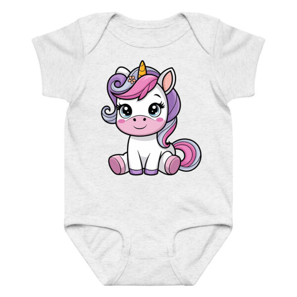 Cute Unicorn Baby Onesie Cotton Bodysuit for Infants