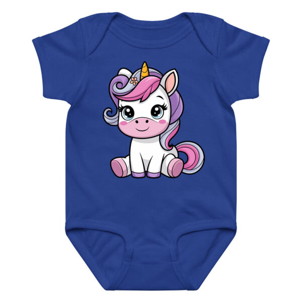 Cute Unicorn Baby Onesie Cotton Bodysuit for Infants