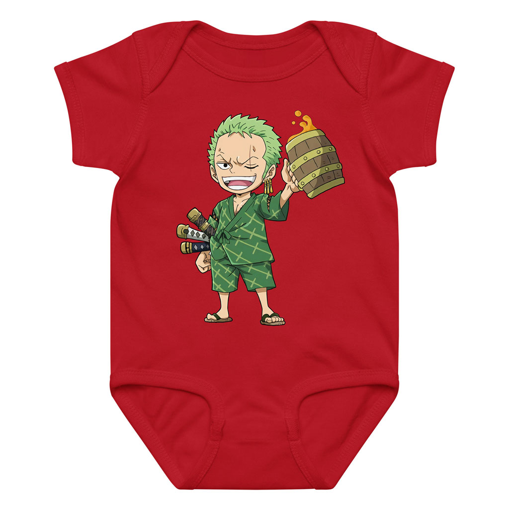 Funny Zoro Samurai Baby Anime Clothes Bodysuits 10 Funny Zoro Samurai Baby Anime Clothes Bodysuits