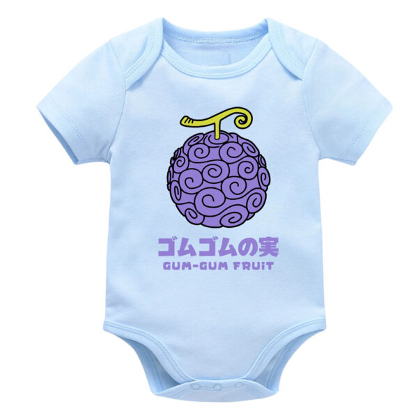 Gum-Gum Fruit Cute Baby Onesies 0-24M