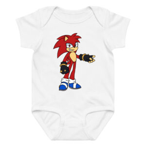 Knuckles Red Sonic Baby Anime Clothes Bodysuit