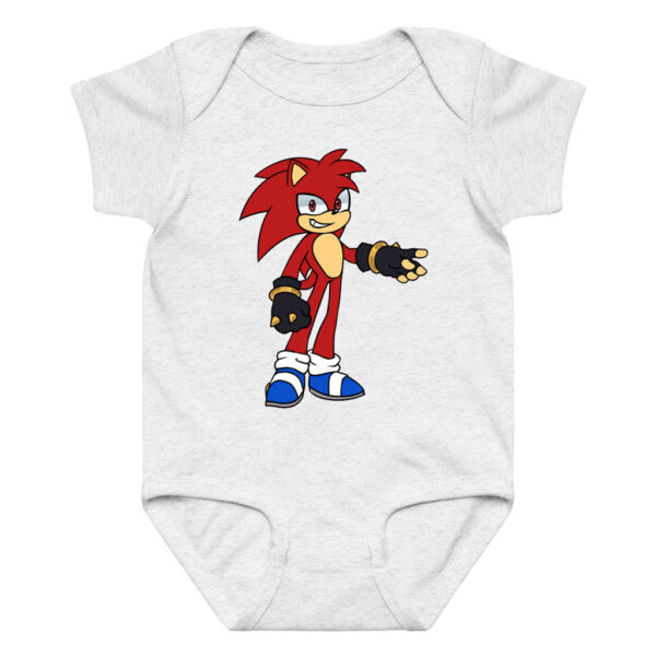 Knuckles Red Sonic Baby Anime Clothes Bodysuit