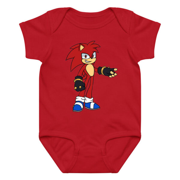 Knuckles Red Sonic Baby Anime Clothes Bodysuit
