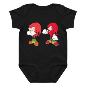 Knuckles the Echidna Baby Bodysuit Romper​ Cotton