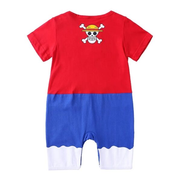 Luffy Cosplay Outfit Infant Bodysuit Baby For Boy and Girl