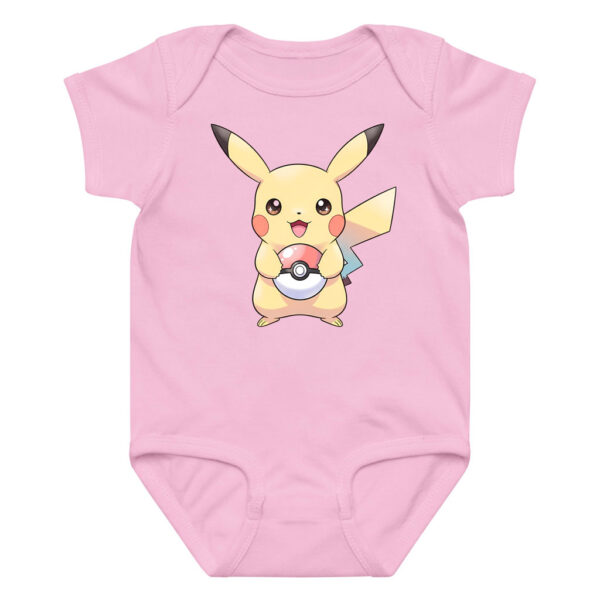 Pikachu Baby Bodysuit with Poké Ball Cotton Onesie