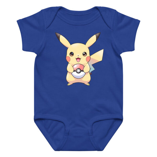 Pikachu Baby Bodysuit with Poké Ball Cotton Onesie