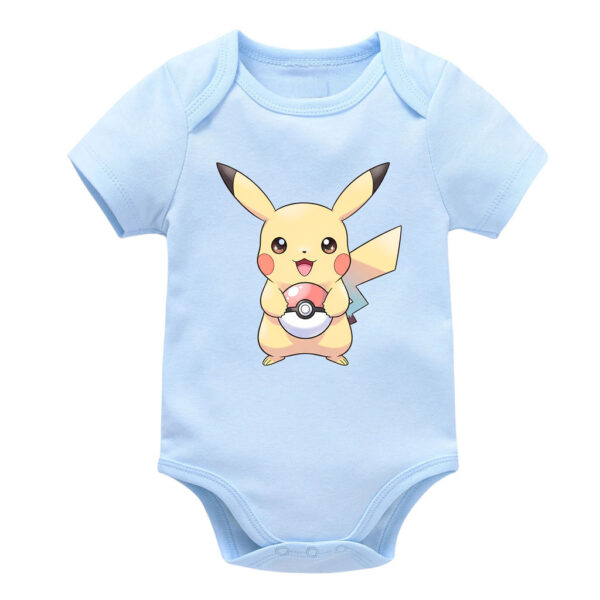 Pikachu Baby Bodysuit with Poké Ball Cotton Onesie