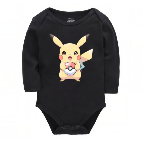 Pikachu Baby Bodysuit with Poké Ball Cotton Onesie