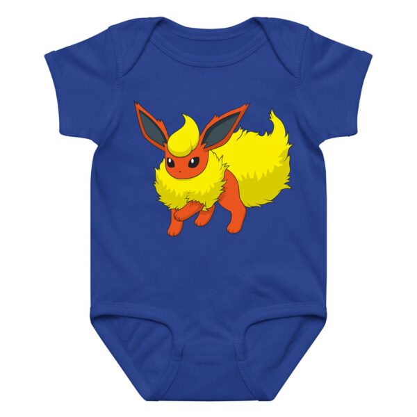 Pokemon Flareon Baby Bodysuit Cotton for Boys, Girls