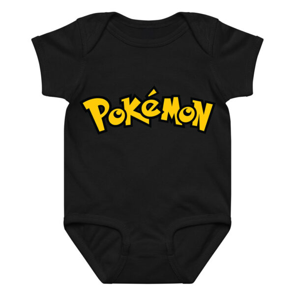 Pokemon Logo Baby Girl Bodysuits Boys Onesie Cotton