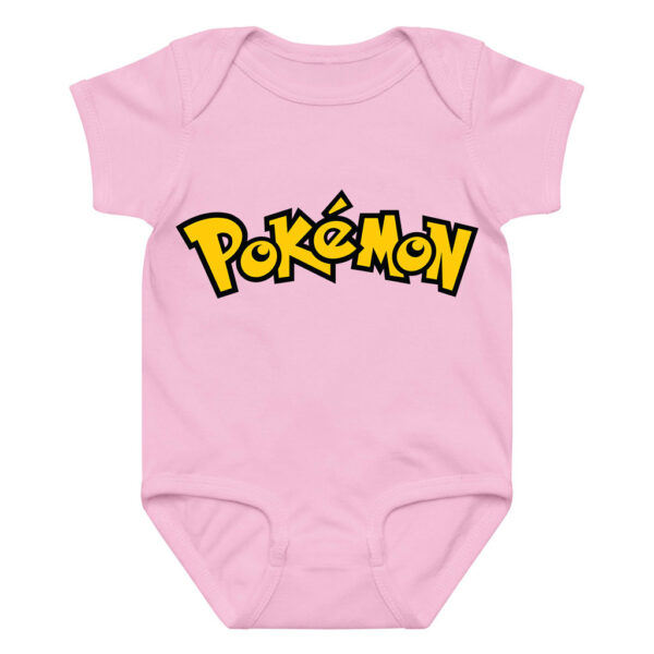 Pokemon Logo Baby Girl Bodysuits Boys Onesie Cotton
