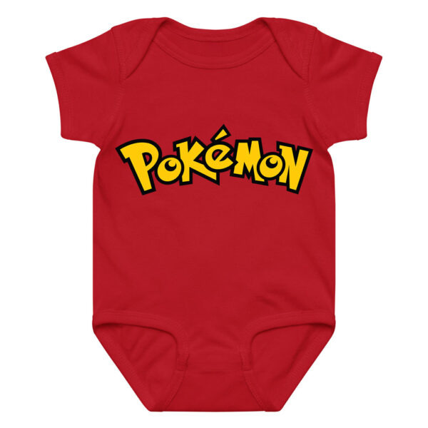 Pokemon Logo Baby Girl Bodysuits Boys Onesie Cotton