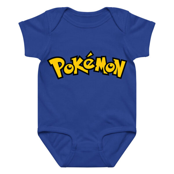 Pokemon Logo Baby Girl Bodysuits Boys Onesie Cotton