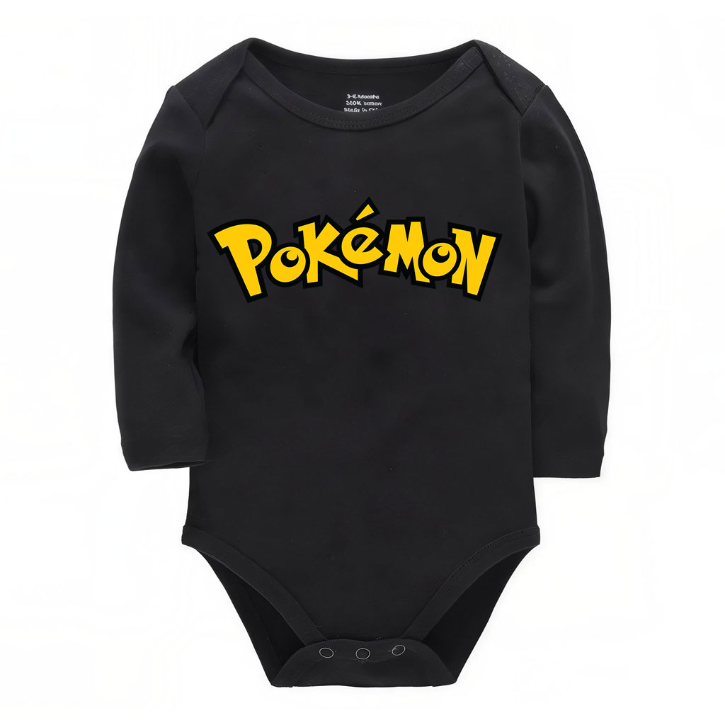 Pokemon Logo Baby Girl Bodysuits Boys Onesie Cotton 9 Pokemon Logo Baby Girl Bodysuits Boys Onesie Cotton
