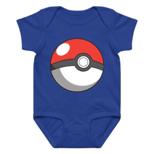 Pokemon Poké Ball Baby Bodysuit Cotton Onesie 0–24M