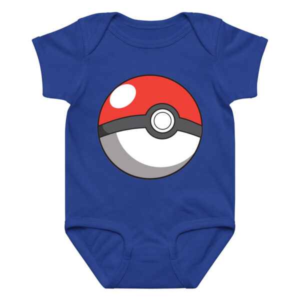 Pokemon Poké Ball Baby Bodysuit Cotton Onesie 0–24M