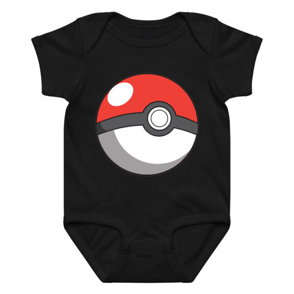 Pokemon Poké Ball Baby Bodysuit Cotton Onesie 0–24M