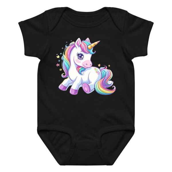 Rainbow Unicorn Baby Onesie - Cute Cartoon Bodysuit