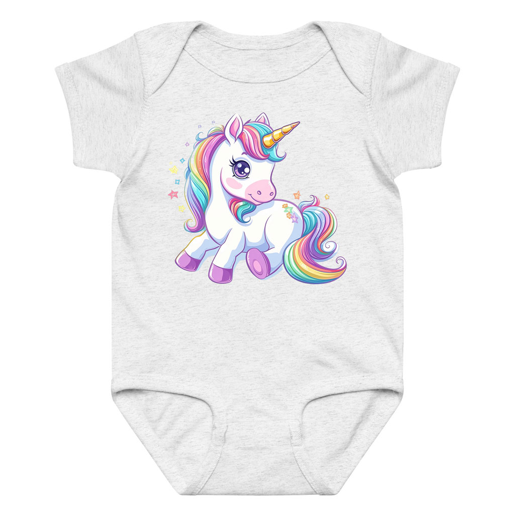 Rainbow Unicorn Baby Onesie - Cute Cartoon Bodysuit 10 Rainbow Unicorn Baby Onesie - Cute Cartoon Bodysuit