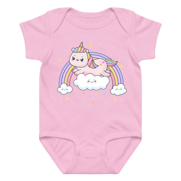 Rainbow Unicorn Clouds Baby Onesie Bodysuit