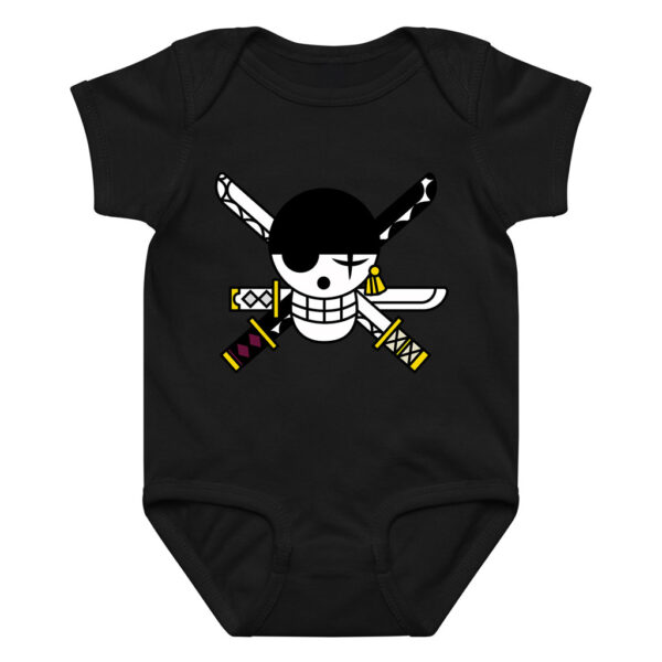Roronoa Zoro Jolly Roger Onesie Baby Bodysuit