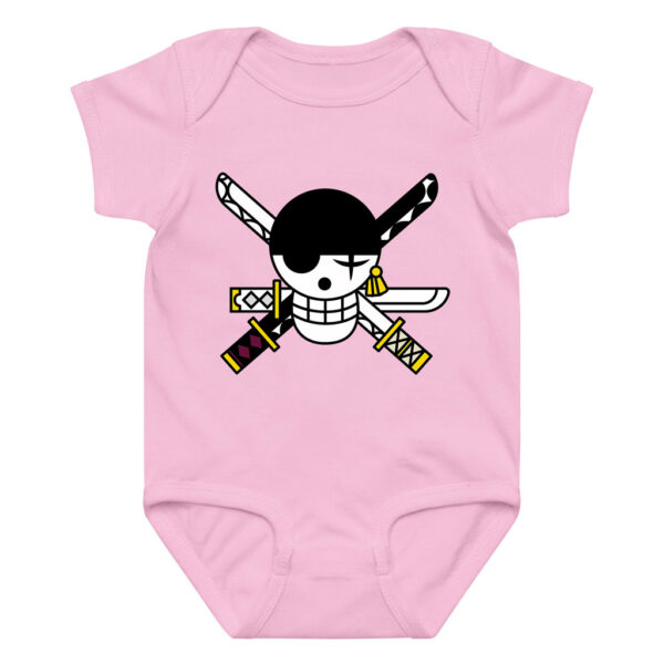 Roronoa Zoro Jolly Roger Onesie Baby Bodysuit