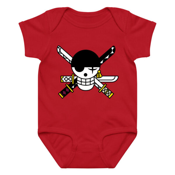 Roronoa Zoro Jolly Roger Onesie Baby Bodysuit