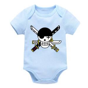 Roronoa Zoro Jolly Roger Onesie Baby Bodysuit